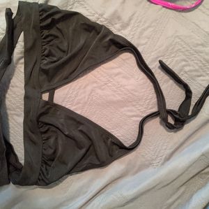 Old Navy black bikini top
